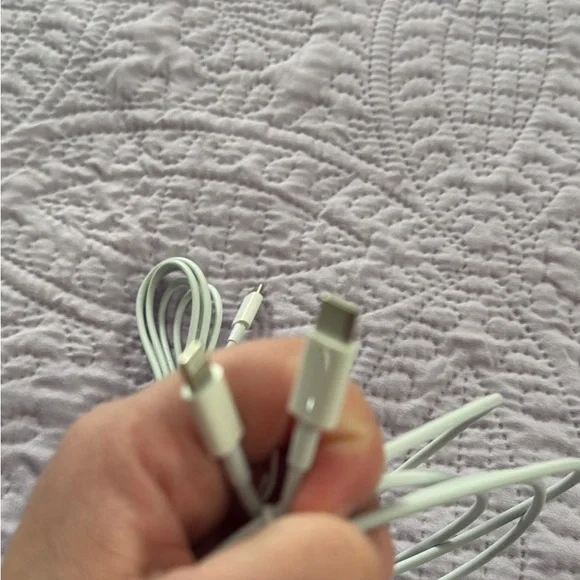 Gray Charging Cable Set - Picture 2 of 2